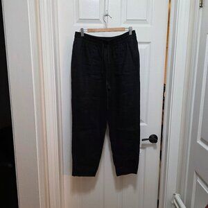 Athleta Retreat Linen High Rise Ankle Pant